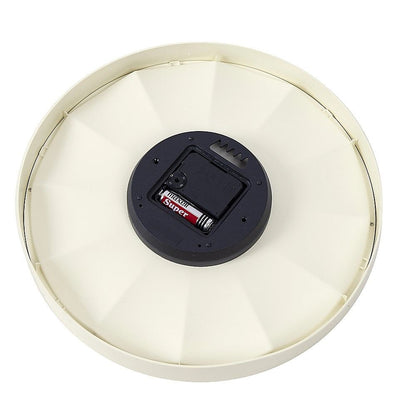 30cm Round Wall Clock Silent Sweep Modern ABS Frame V63-955091