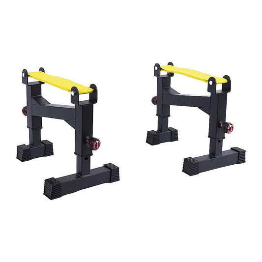 2x Deadlift Sling Racks Barbell Jack Squat Wedge V63-955101