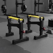 2x Deadlift Sling Racks Barbell Jack Squat Wedge V63-955101