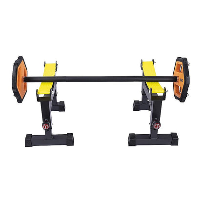 2x Deadlift Sling Racks Barbell Jack Squat Wedge V63-955101