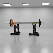 2x Deadlift Sling Racks Barbell Jack Squat Wedge V63-955101