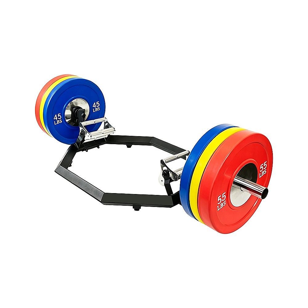 Fitness EZ Load Hex Trap Bar with Knurled Tri Grip V63-955121