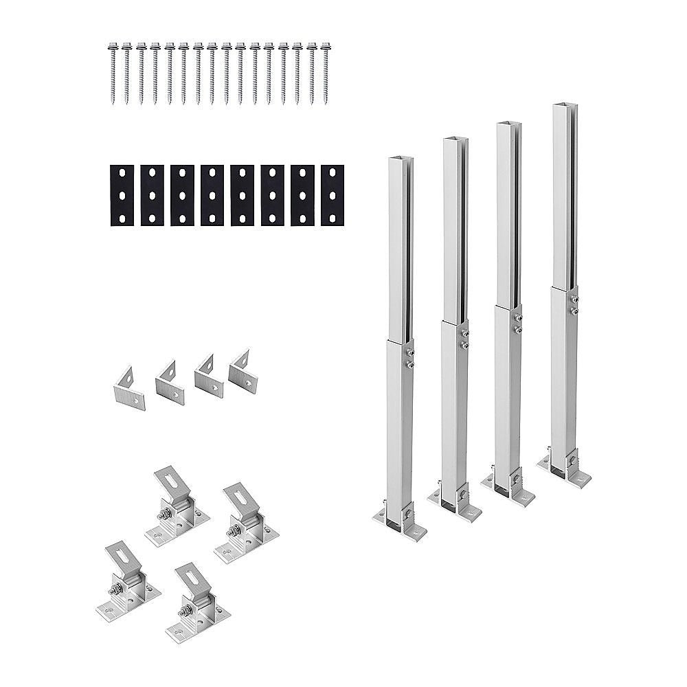 2 Set Adjustable Solar Panel Tilt Mount Brackets V63-955191