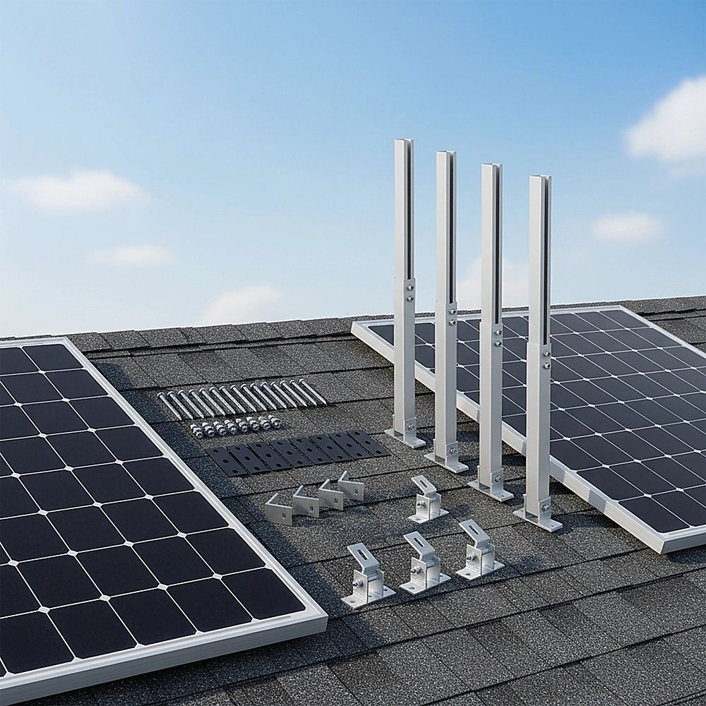2 Set Adjustable Solar Panel Tilt Mount Brackets V63-955191