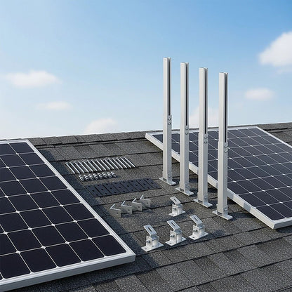 2 Set Adjustable Solar Panel Tilt Mount Brackets V63-955191