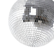 Silver Mirror Disco Ball Hanging DJ Party Decor V63-955211