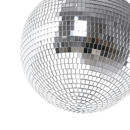 Silver Mirror Disco Ball Hanging DJ Party Decor V63-955211