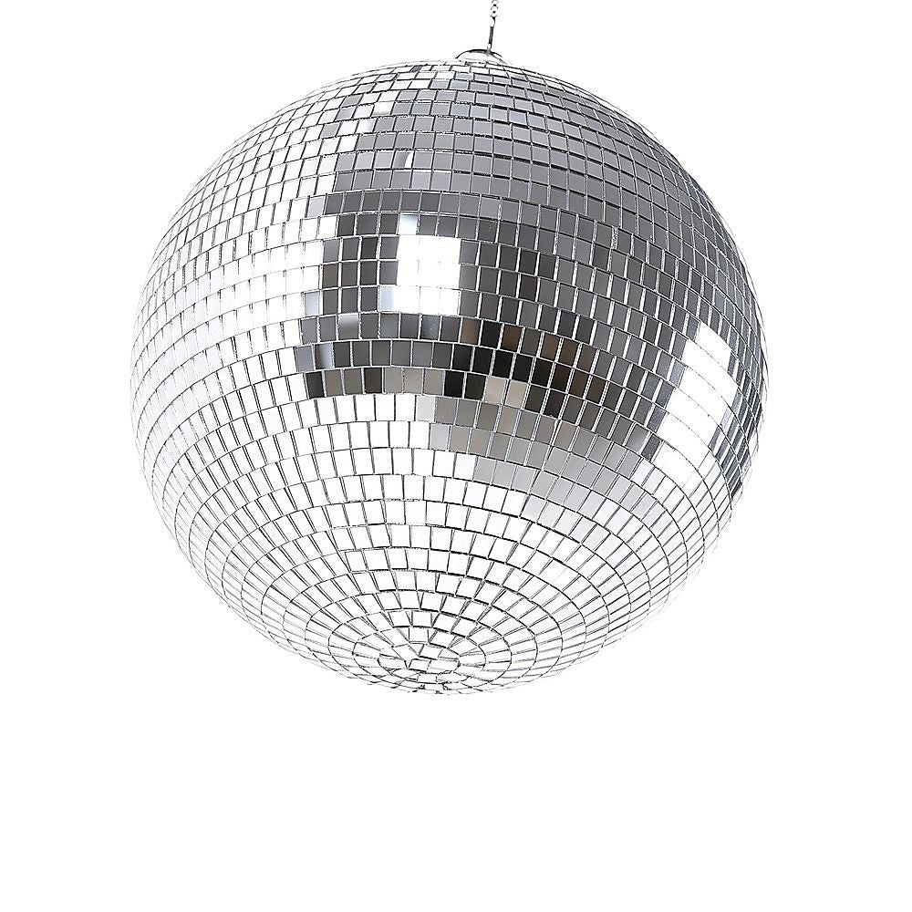 Silver Mirror Disco Ball Hanging DJ Party Decor V63-955211