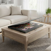 1000 Piece Felt Jigsaw Puzzle Board with 6 Drawers Portable Table V63-955231