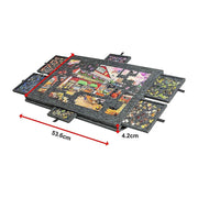 1000 Piece Felt Jigsaw Puzzle Board with 6 Drawers Portable Table V63-955231