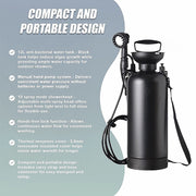 Portable 12L Camping Shower - 10 Spray Modes & Lock Switch V63-955241