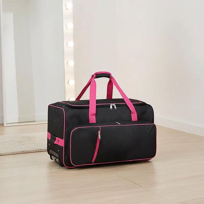 736.6 mm Heavy Duty Rolling Dance Bag with Garment Rack for Travel V63-955251