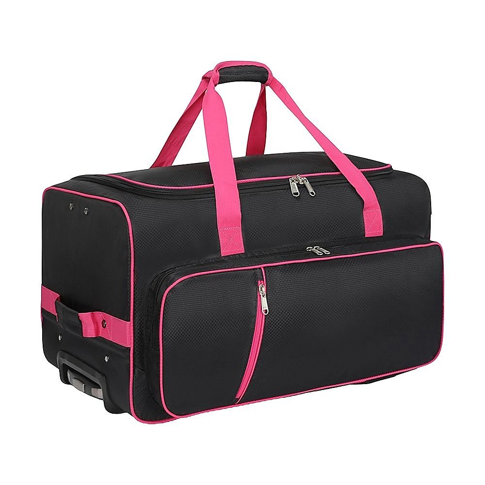 736.6 mm Heavy Duty Rolling Dance Bag with Garment Rack for Travel V63-955251