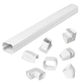 75mm 5.4m Mini Split Line Set Cover Kit PVC for Air Conditioner Installation V63-955261