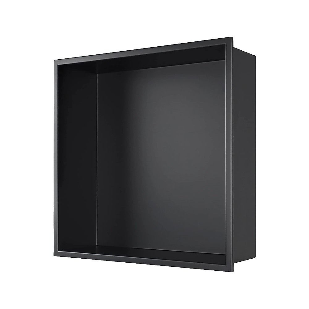 Stainless Steel Shower Niche 32x32cm Shelf Insert Wall Recessed V63-955281