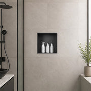 Stainless Steel Shower Niche 32x32cm Shelf Insert Wall Recessed V63-955281