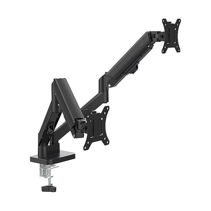 Dual Arm Monitor Desk Mount Bracket Spring Assisted 17-32 Inch Full Motion V63-955291
