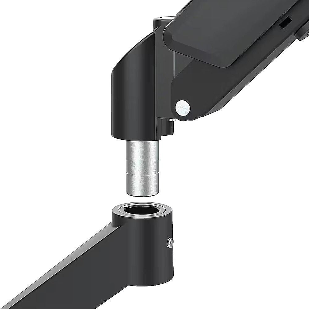 Dual Arm Monitor Desk Mount Bracket Spring Assisted 17-32 Inch Full Motion V63-955291