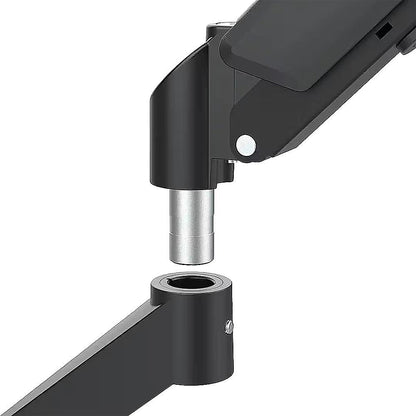 Dual Arm Monitor Desk Mount Bracket Spring Assisted 17-32 Inch Full Motion V63-955291