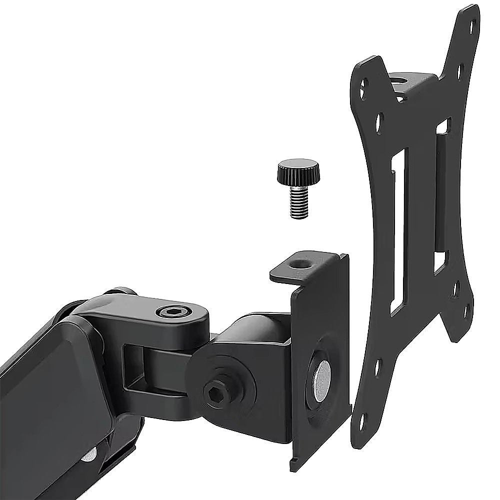 Dual Arm Monitor Desk Mount Bracket Spring Assisted 17-32 Inch Full Motion V63-955291