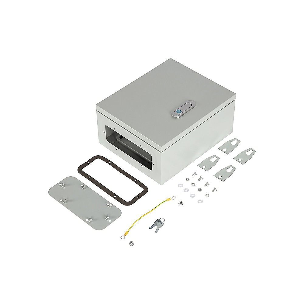 300x250x140mm Carbon Steel Electrical Enclosure Box IP65 Wall Mount V63-955301