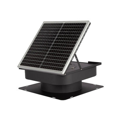 30W Solar Roof Vent Fan Exhaust Attic Ventilation for Home Garage Van V63-955311