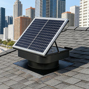 30W Solar Roof Vent Fan Exhaust Attic Ventilation for Home Garage Van V63-955311