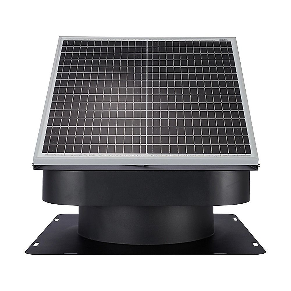 30W Solar Roof Vent Fan Exhaust Attic Ventilation for Home Garage Van V63-955311