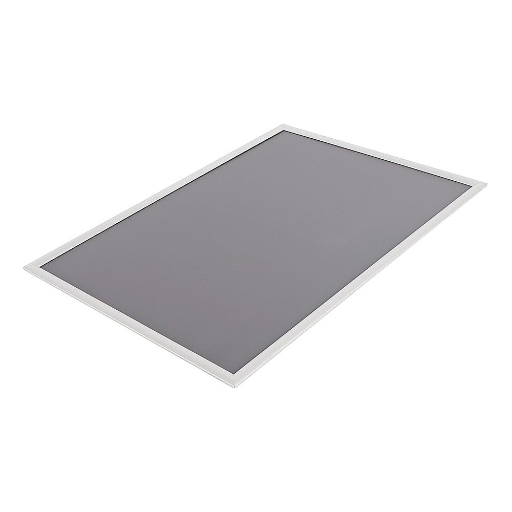 A0 2pc Aluminium Snap Poster Frame Wall Mount Sign Holder Silver V63-955331