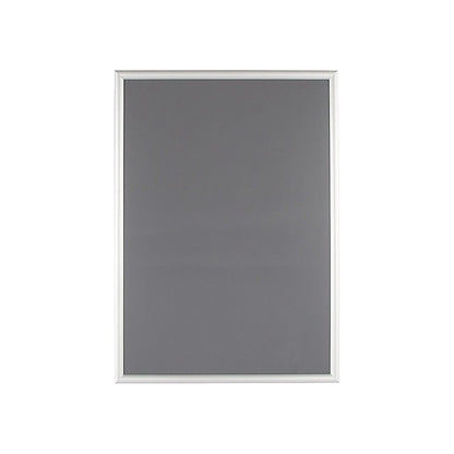 A1 2pc Aluminium Snap Poster Frame Wall Mount Sign Holder Silver V63-955341