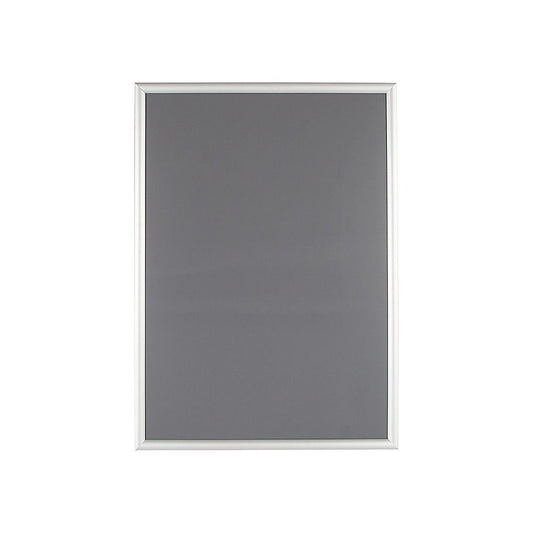 A1 2pc Aluminium Snap Poster Frame Wall Mount Sign Holder Silver V63-955341