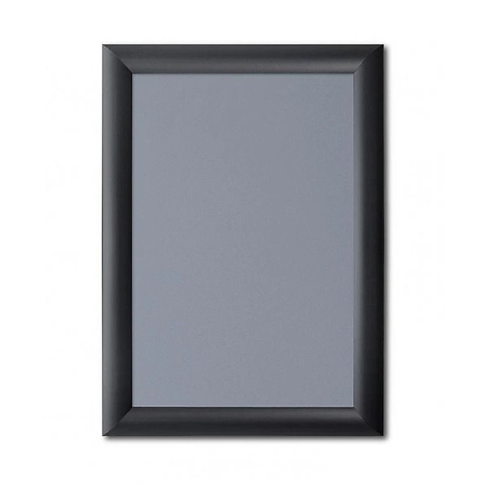 A2 2pc Aluminium Snap Poster Frame Wall Mount Sign Holder Black V63-955351