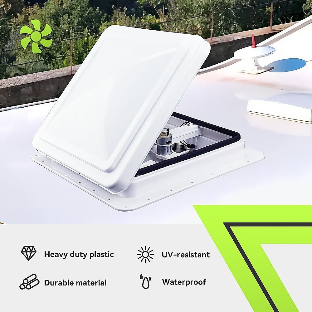 400x400mm Roof Vent Skylight for Caravan Motorhome V63-955361