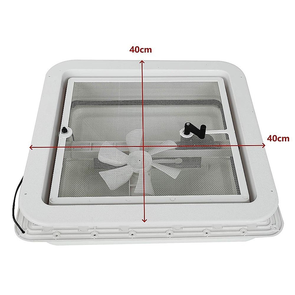 400x400mm Roof Vent Skylight for Caravan Motorhome V63-955361