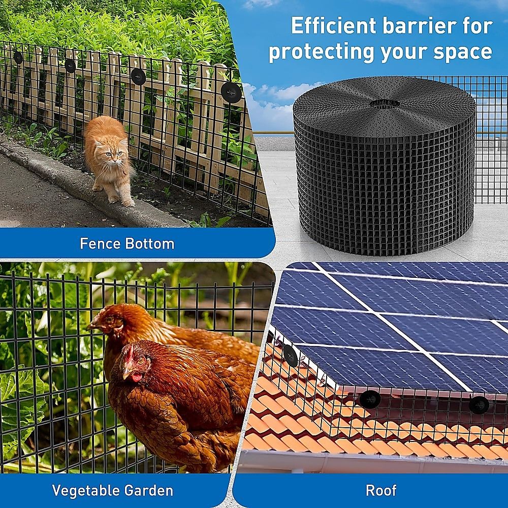 30m Solar Panel Bird Proofing Kit Stainless Steel Mesh V63-955381