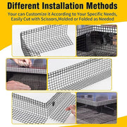 30m Solar Panel Bird Proofing Kit Stainless Steel Mesh V63-955381