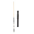 57" 2-Piece Maple Wood Billiard Pool Cue Sticks 19oz with Free Carry Bag for Smooth Control and Accuracy V63-957601
