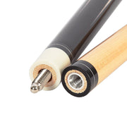 57" 2-Piece Maple Wood Billiard Pool Cue Sticks 19oz with Free Carry Bag for Smooth Control and Accuracy V63-957601