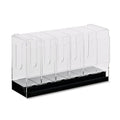 6 Slot Booster Pack Dispenser Acrylic Stackable Card Pack Display with Black Base for TCG Retail Storage V63-957731