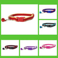 100% Pure Bamboo Fibre Cat Collar Plastic Buckle Navy - Moondidley Pets V631-MDPCOLCATNVY