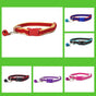 100% Pure Bamboo Fibre Cat Collar Plastic Buckle Navy - Moondidley Pets V631-MDPCOLCATNVY