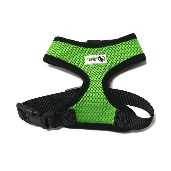 Pet Harness Soft Air Mesh Padded Adjustable - Moondidley Pets X-Large Green V631-MDPHARMESXLGRN