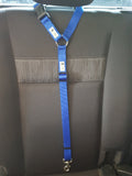 Dog Seatbelt Headrest Restraint Safety Travel - Moondidley Pets Blue V631-MDPHRSBBU