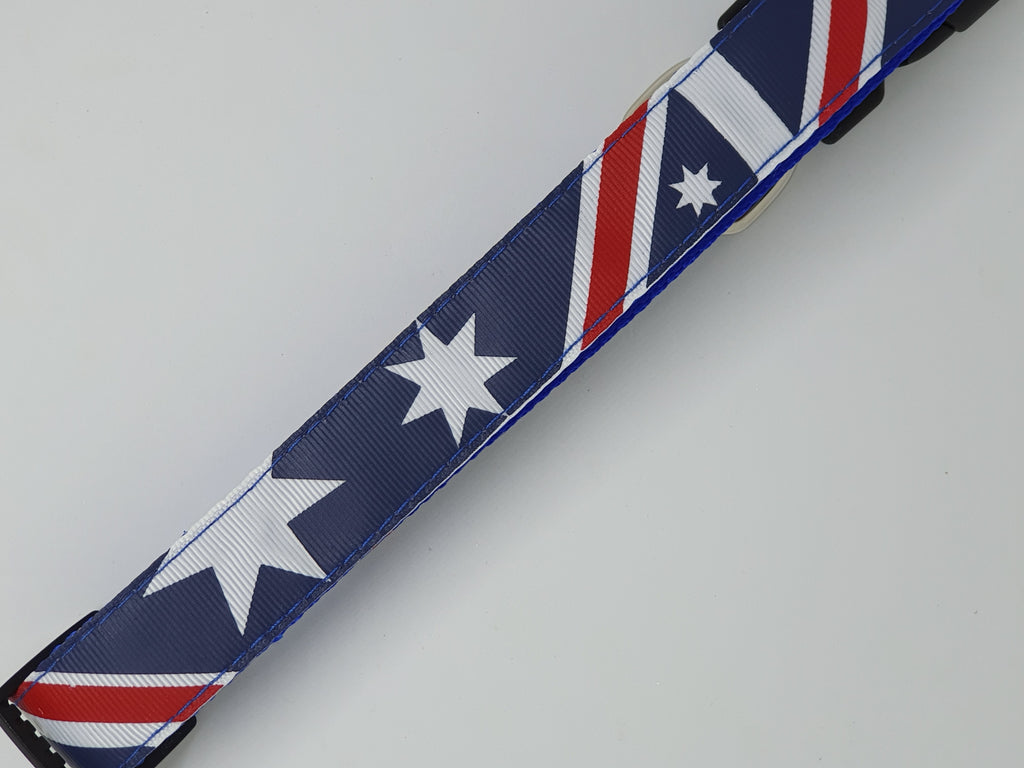 Australia Flag - Aussie Dog Leash - Moondidley Pets 1.2m V631-MDPLDAUSS