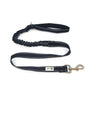 Bungee Dog Lead Nylon w/Reflective Stitching - Moondidley Pets Black V631-MDPLDBUNBLK