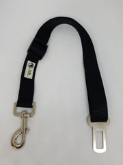 Seat Belt Safety Travel Attachment Connector - Moondidley Pets Black V631-MDPSBBLK
