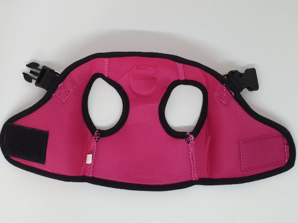 Vest Harness Pet Dog-Cat Step-in Velcro and Buckle Attachments - Moondidley Pets Small Black V631-MDPVESTSBLK