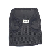 Vest Harness Pet Dog-Cat Step-in Velcro and Buckle Attachments - Moondidley Pets Small Black V631-MDPVESTSBLK