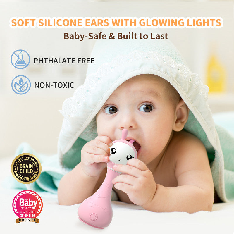 Alilo Smarty Rattle R1 Pink V632-ALILO1734