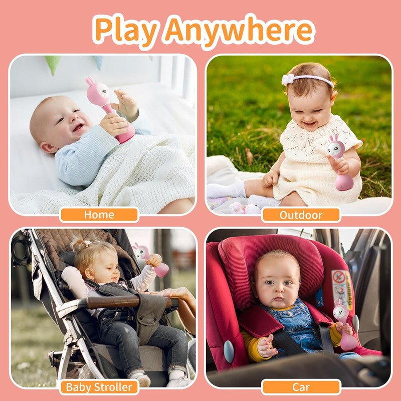 Alilo Smarty Rattle R1 Pink V632-ALILO1734